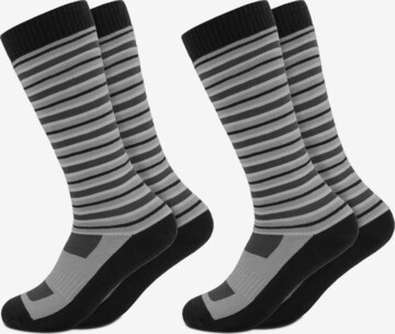 Occulto Athletic Socks in Grey: front