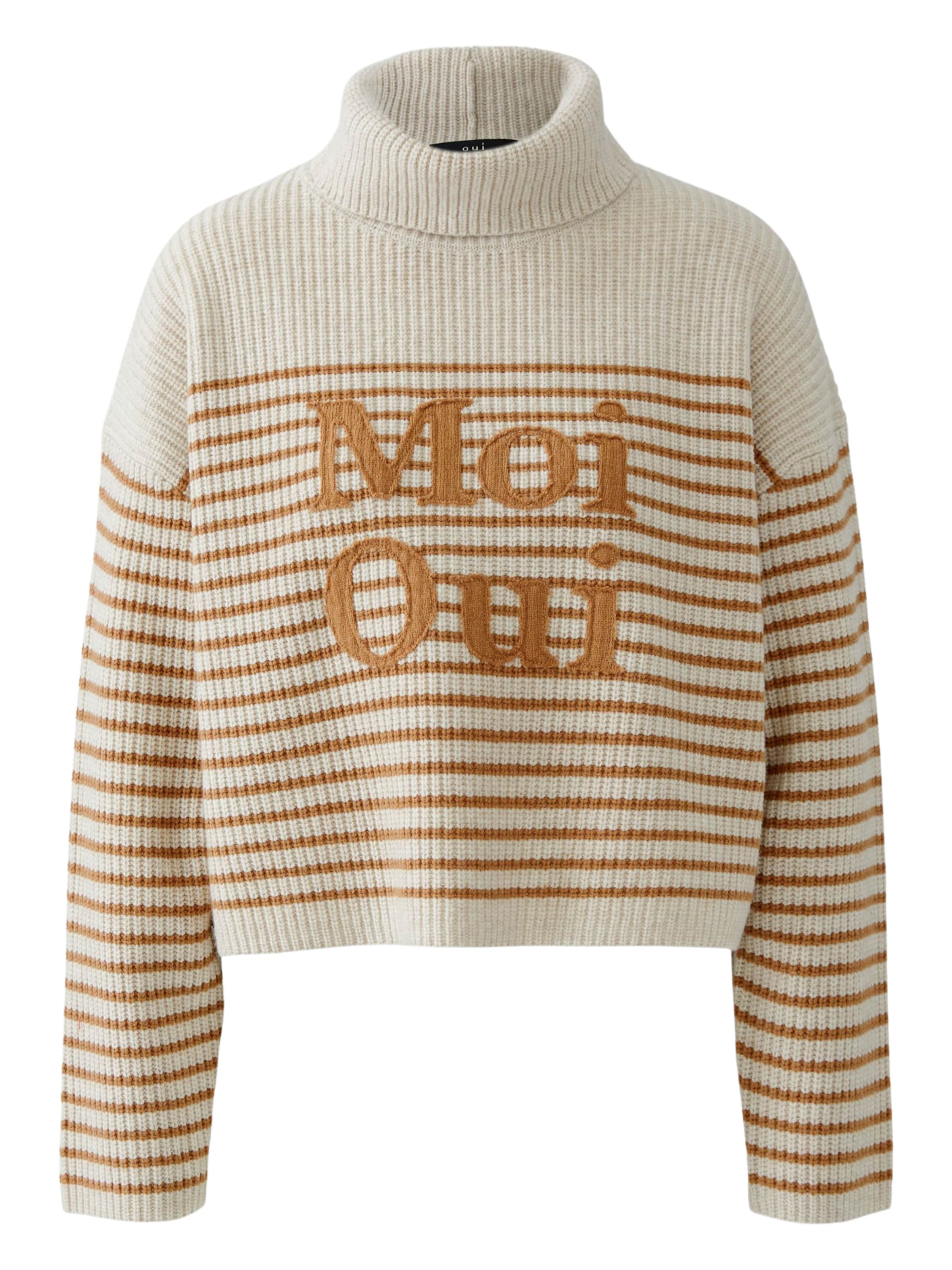 OUI Pullover in Beige: Vorderseite