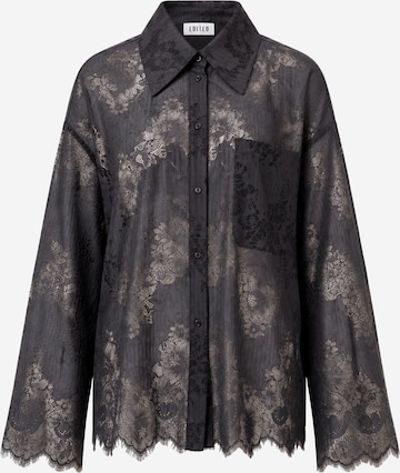Camicia da donna 'Mira' di EDITED in grigio: frontale