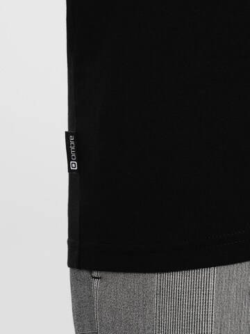 Ombre Shirt in Black