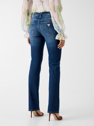 GUESS Slimfit Jeans 'Nicky' in Blau