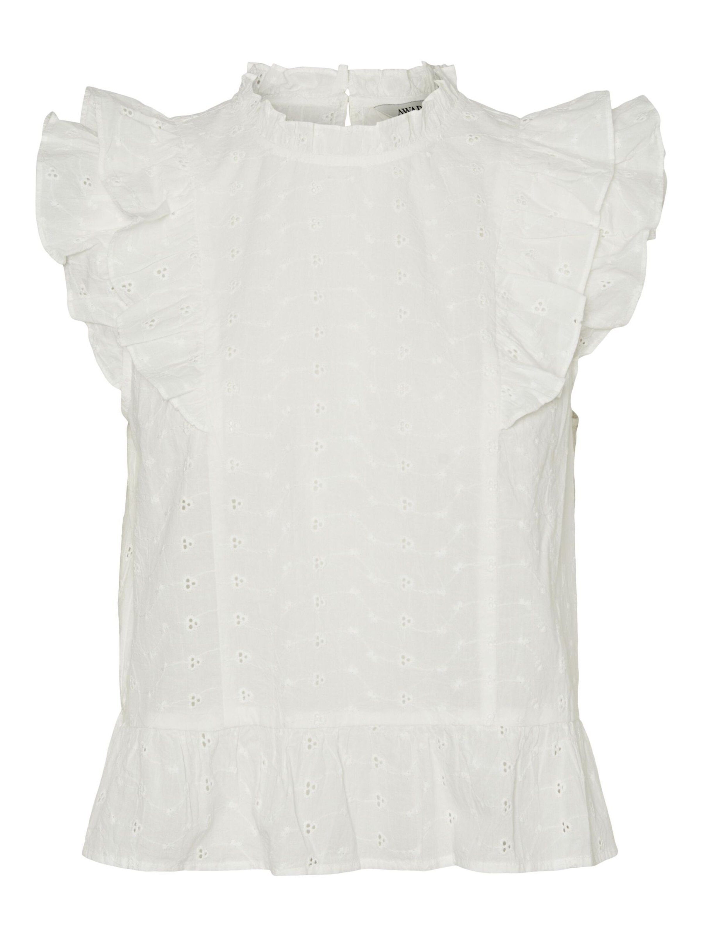 VERO MODA - Blusa 'VMKammy' en blanco: frente