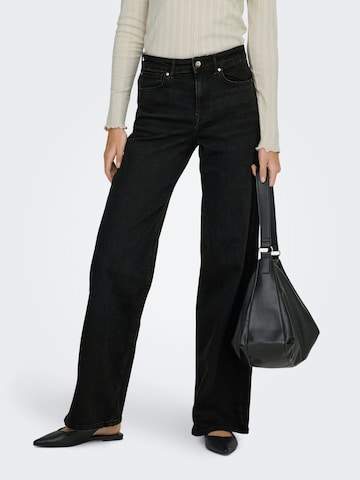 ONLY Baggy Jeans 'Madison' in Black: front