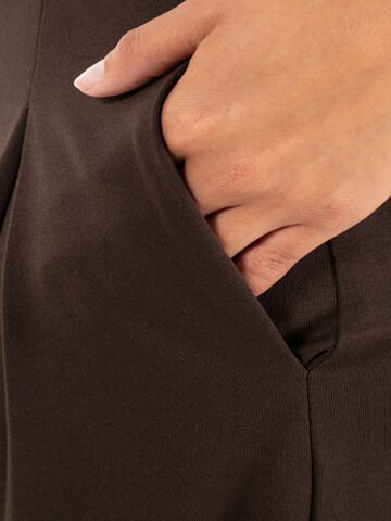 Smilodox Wide leg Broek 'Vanea' in Bruin