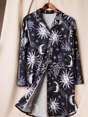 CALIDA Nightgown 'Winter Dreams' in Blue