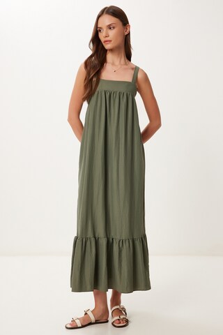 Robe d’été Happiness İstanbul en vert : devant