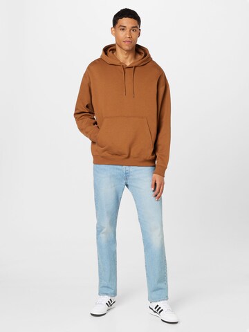 WEEKDAY Sweatshirt in Brown