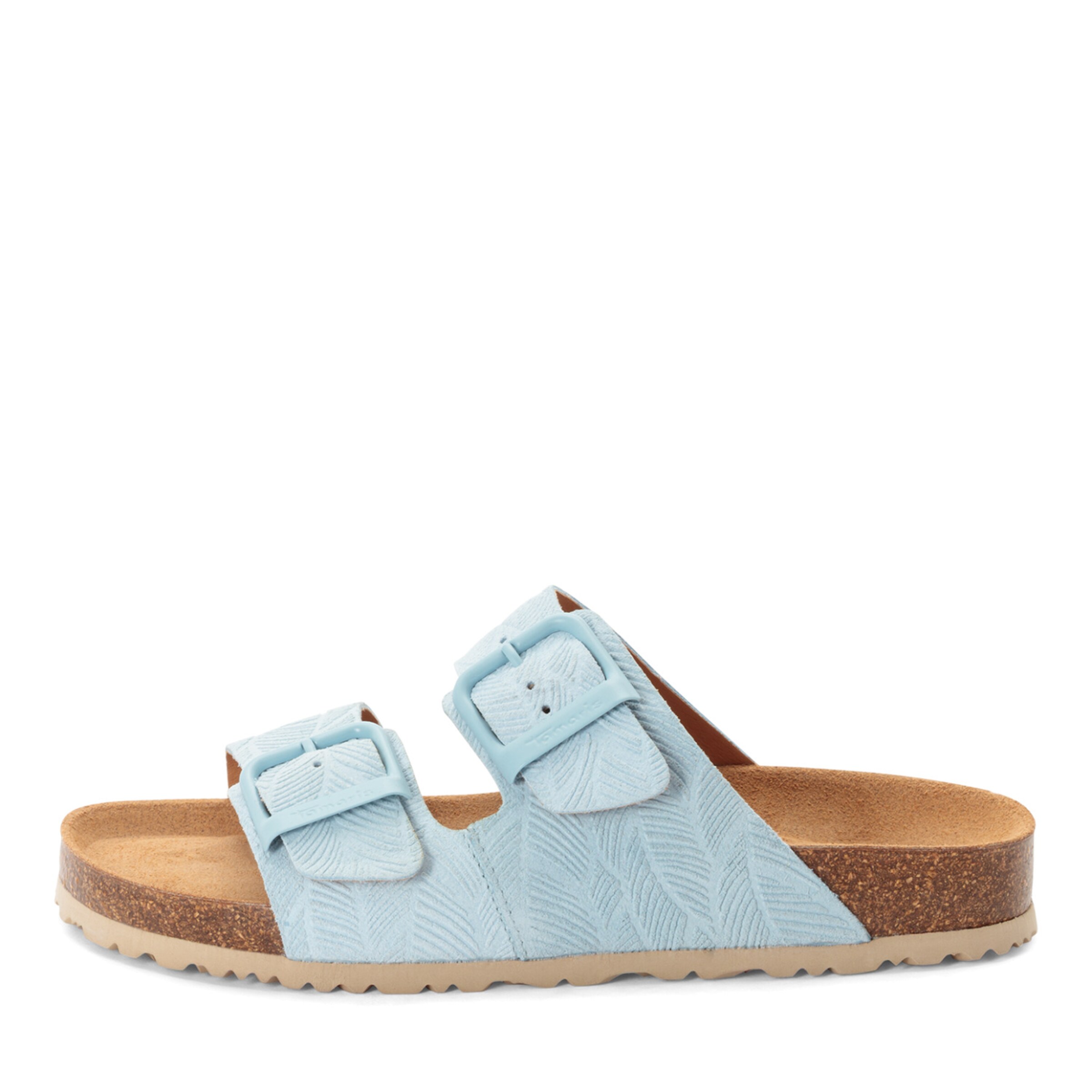 Tamaris T-Bar Sandals in Blue