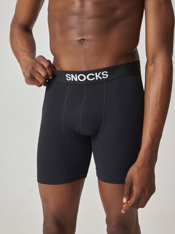 SNOCKS Boxershorts in Zwart