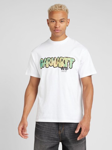 Carhartt WIP Majica 'Drip' | bela barva: sprednja stran