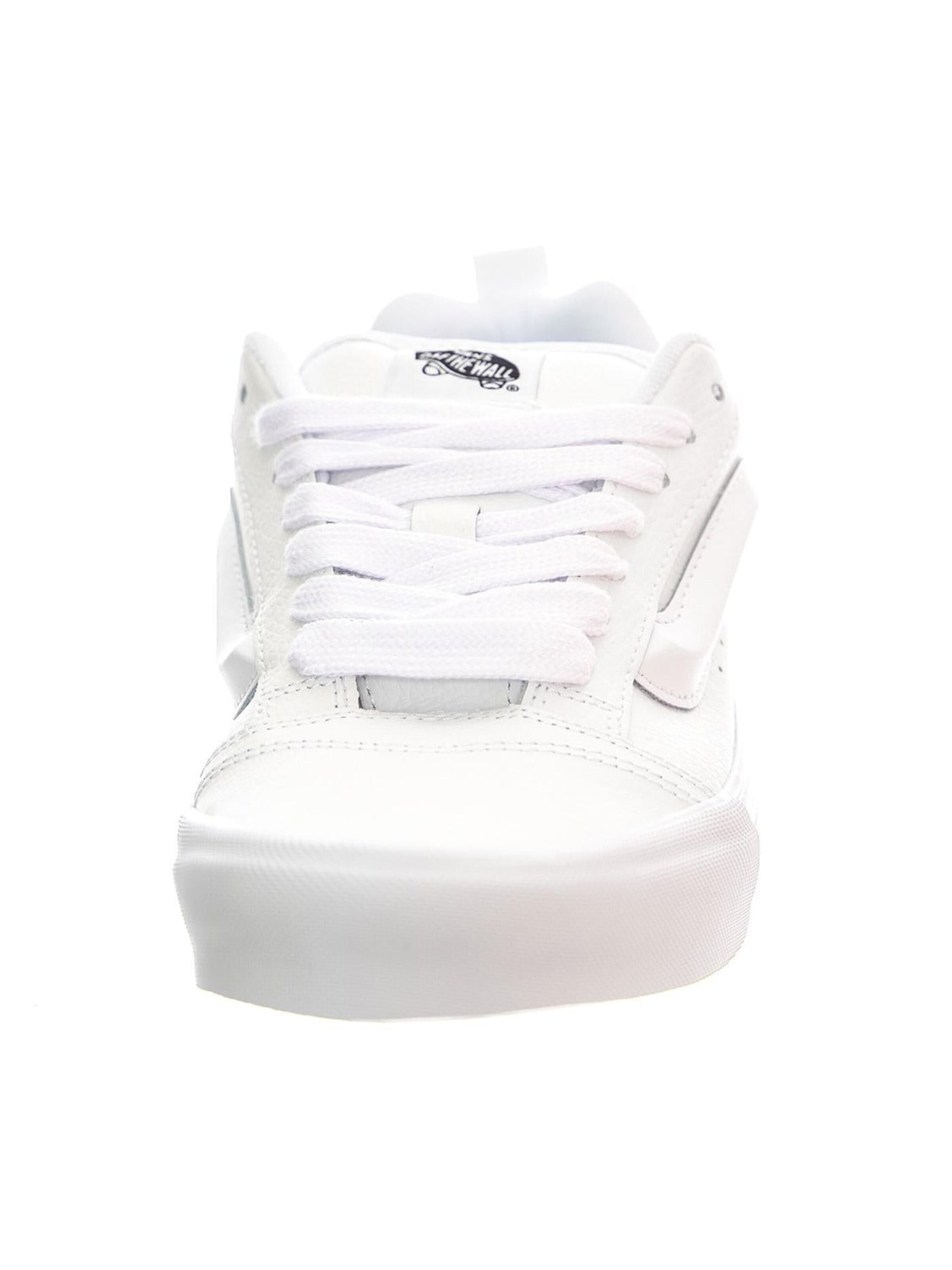 Chaussure de sport à lacets 'Knu School Leather True White' VANS en blanc