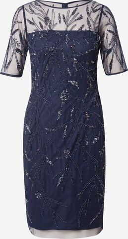 Adrianna Papell Cocktail Dress in Blue: front