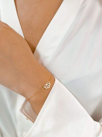 Hey Happiness Armband 'Lotus' in Goud