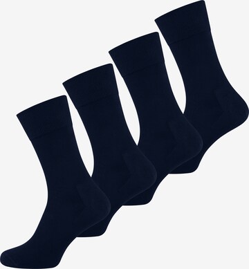 Nur Der Socks 'Weich & Haltbar' in Blue: front