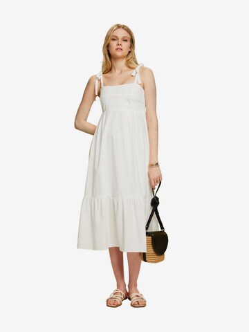 ESPRIT Kleid in Weiß