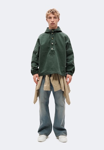 Geacă de primăvară-toamnă de la Abercrombie & Fitch pe verde