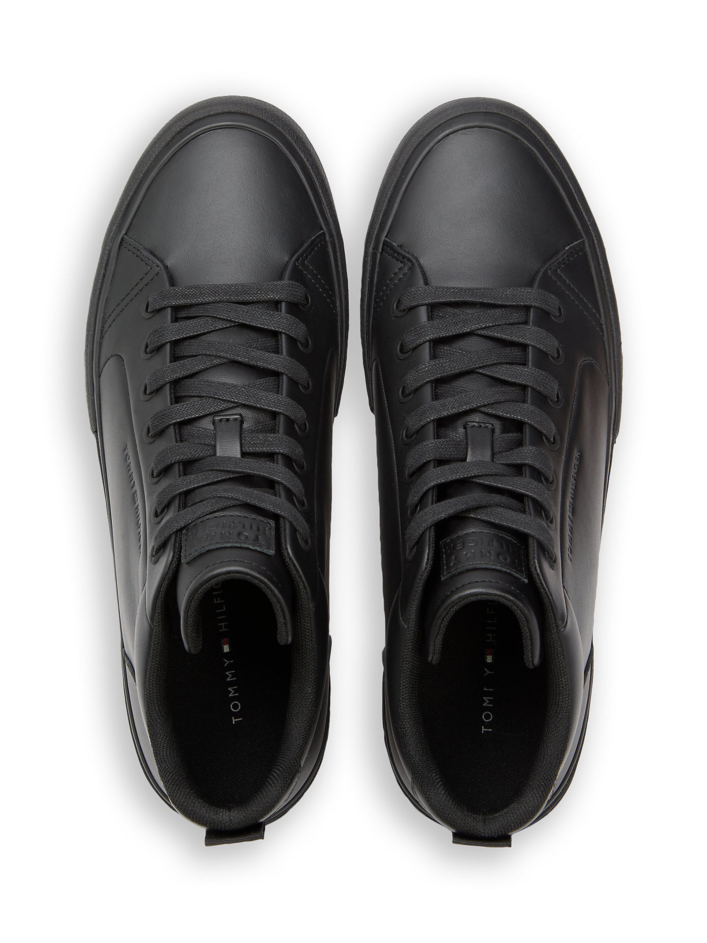 TOMMY HILFIGER Sneakers hoog in Zwart