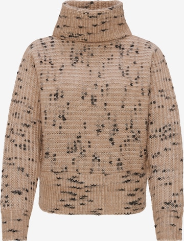 OPUS Sweater 'Pirke' in Brown: front