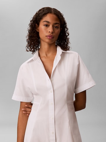 Calvin Klein Jeans Shirt dress in White