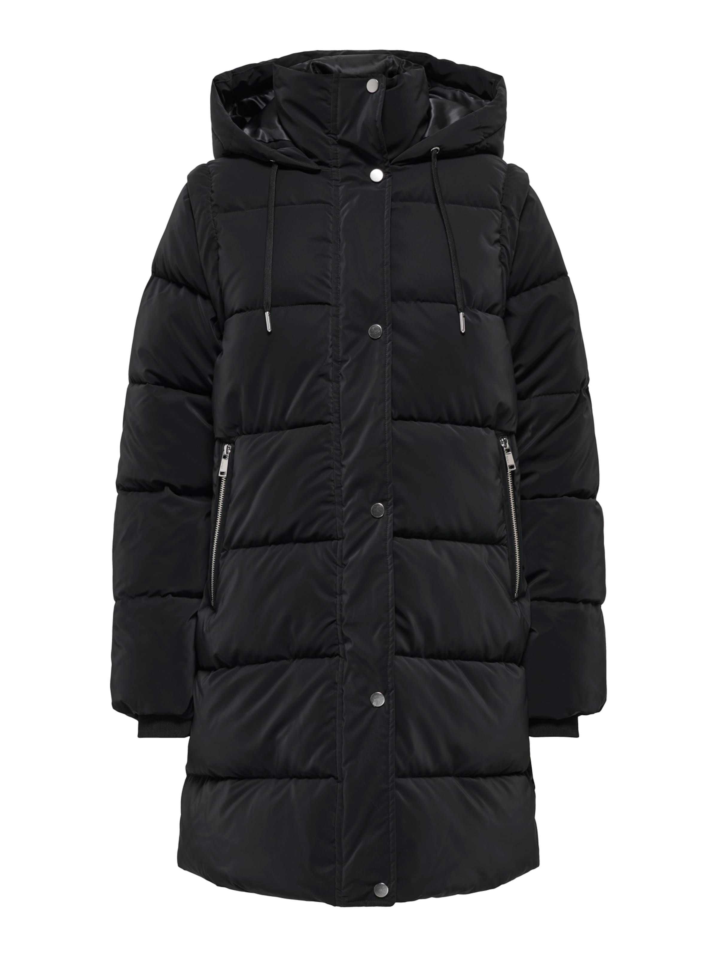 ONLY Carmakoma Winter coat 'CARDIXIE' in Black: front