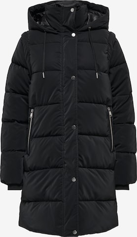 ONLY Carmakoma Mantel 'CARDIXIE' in Schwarz: Vorderseite