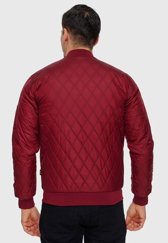 INDICODE JEANS Übergangsjacke 'Novak' in Rot