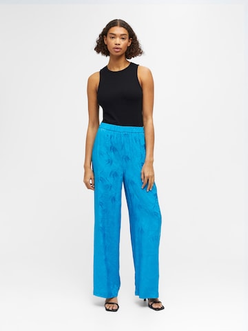 OBJECT Wide leg Trousers 'Li Aya' in Blue