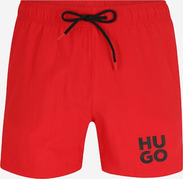 Shorts de bain 'PAOLO' HUGO en rouge : devant