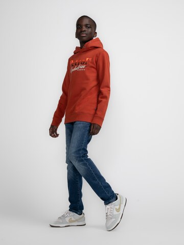 Petrol Industries Sweatshirt 'PortLions' in Bruin