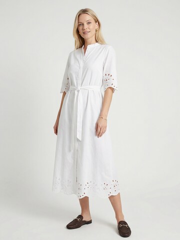 Guido Maria Kretschmer Women Μπλουζοφόρεμα 'Marika' σε λευκό: μπροστά