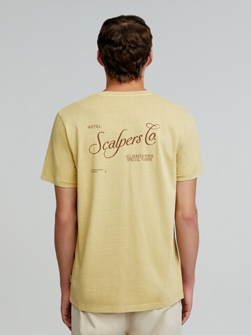 Scalpers Shirt 'Hotel' in Gelb