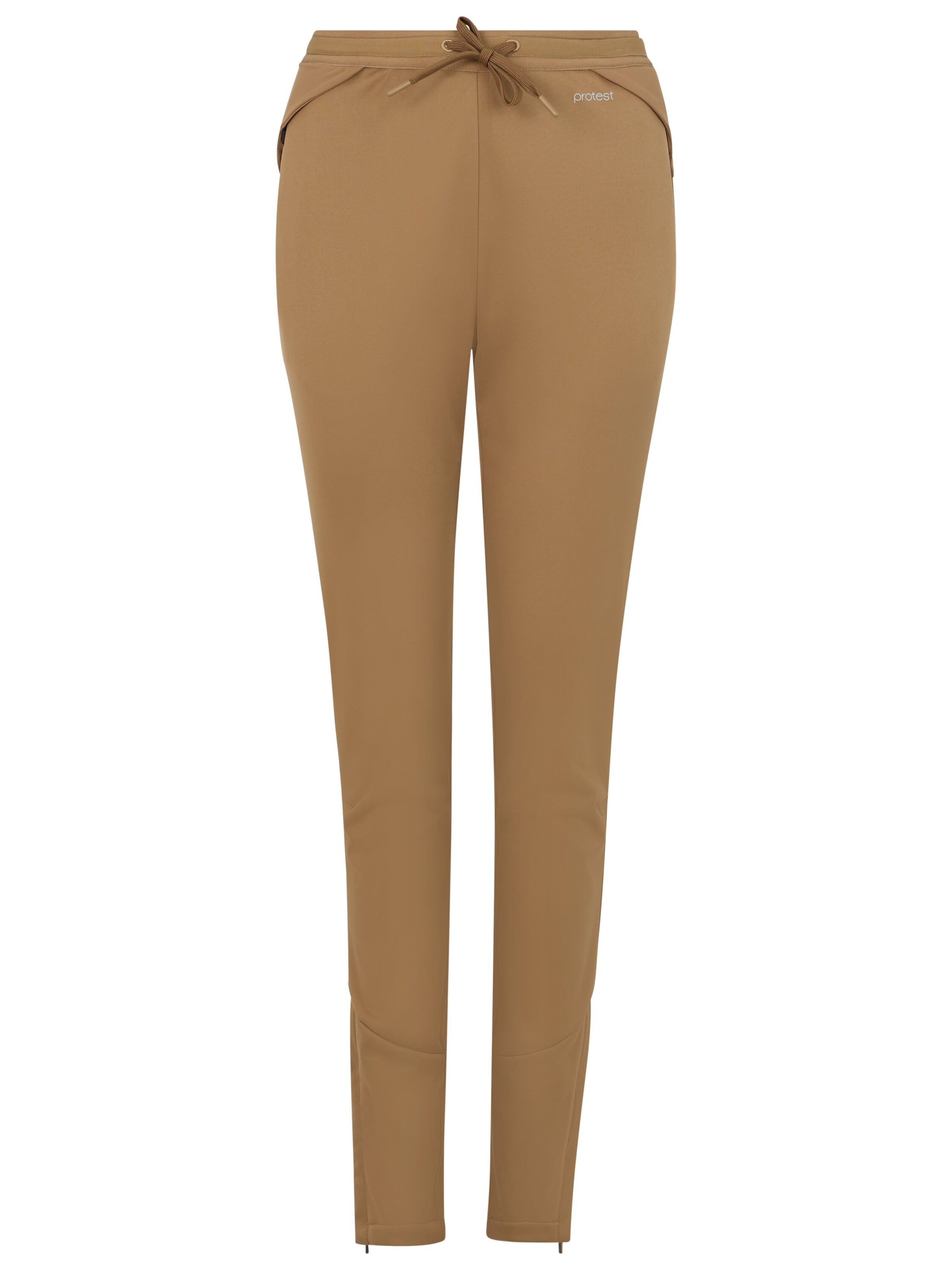PROTEST Pants 'PRTHaumea' in Brown: front