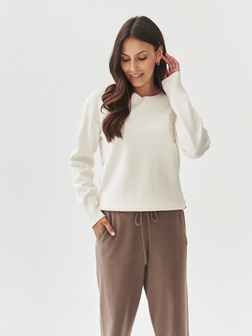Pull-over 'BALAMI' TATUUM en blanc