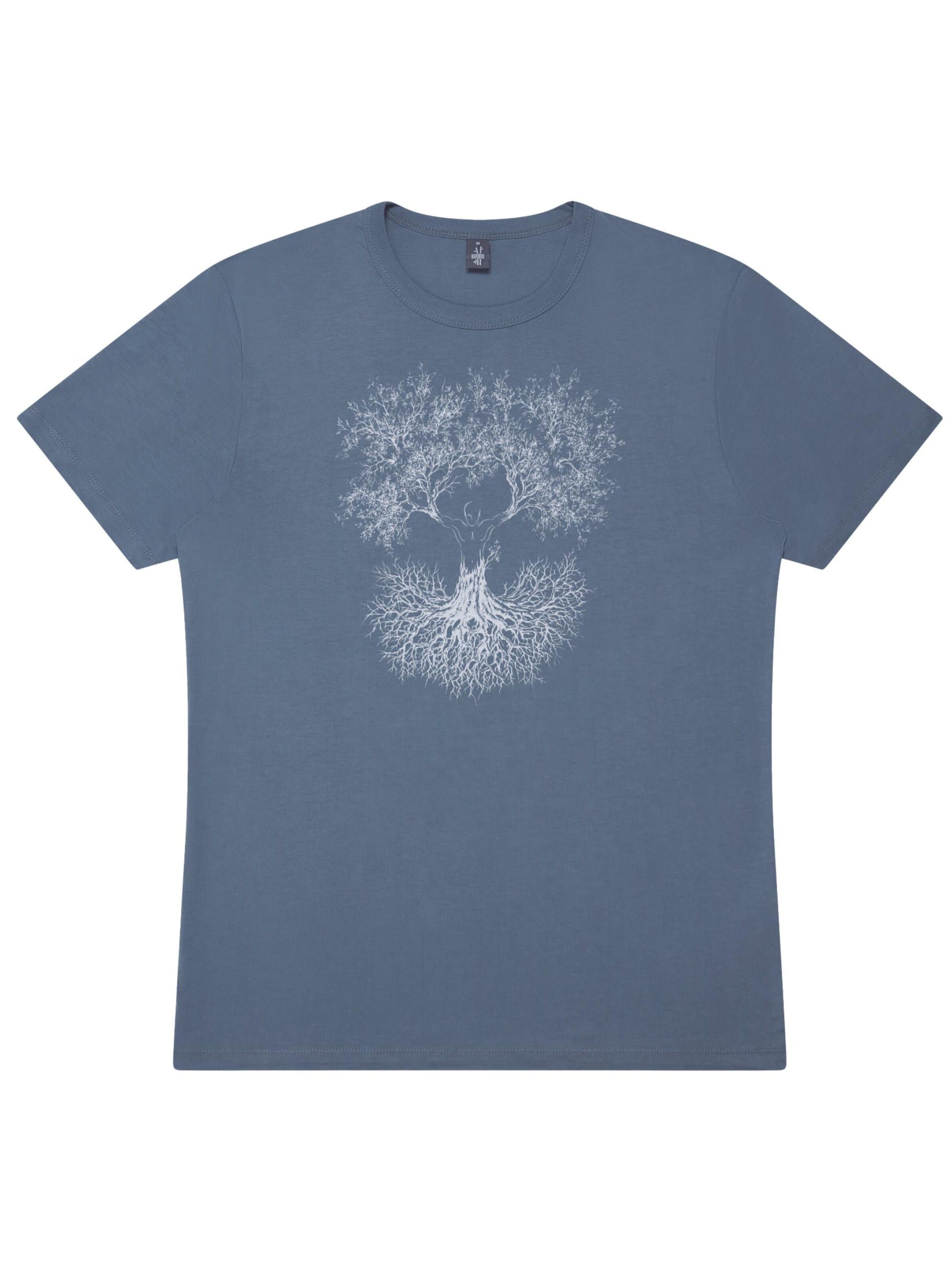 Life-Tree Shirt 'Fairwear Bambus Fusion' in Purple: front