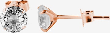 Akzent Earrings '"Runa" aus 925 Sterlingsilber, rhodiniert, langlebig' in Gold: front