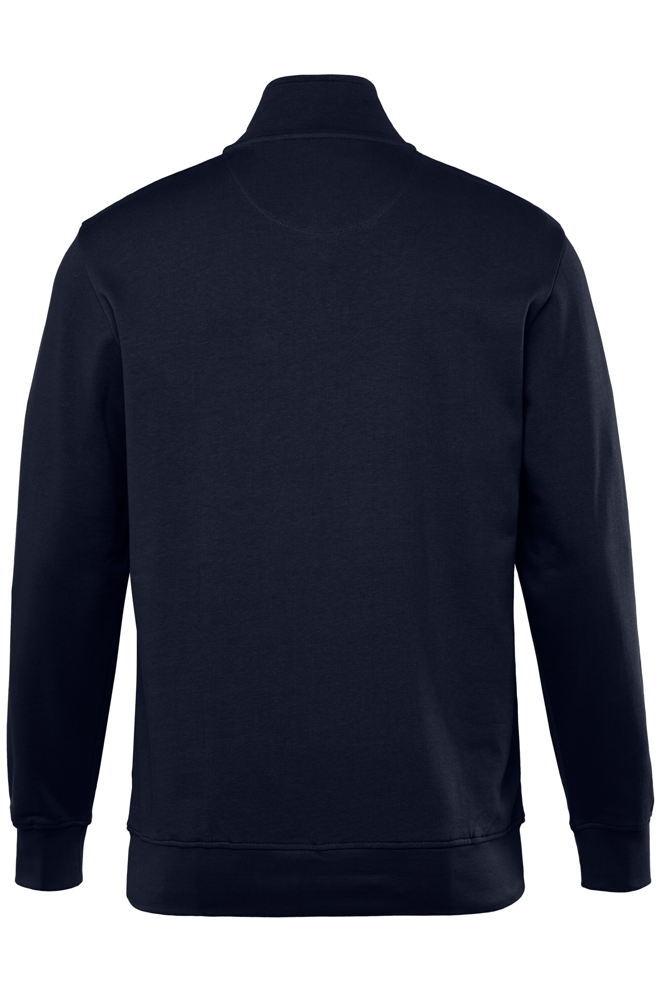 Men Plus Sweatshirt in Blauw