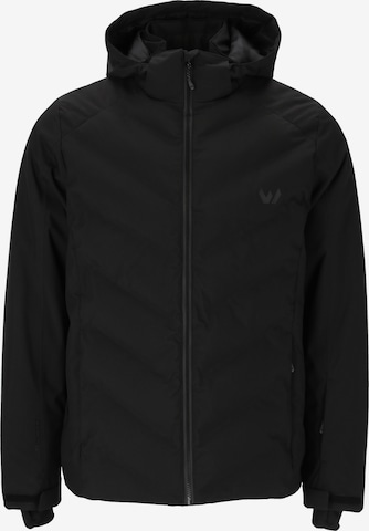 Whistler Athletic Jacket in Black: front