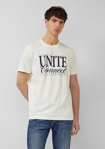 T-Shirt s.Oliver en beige : devant