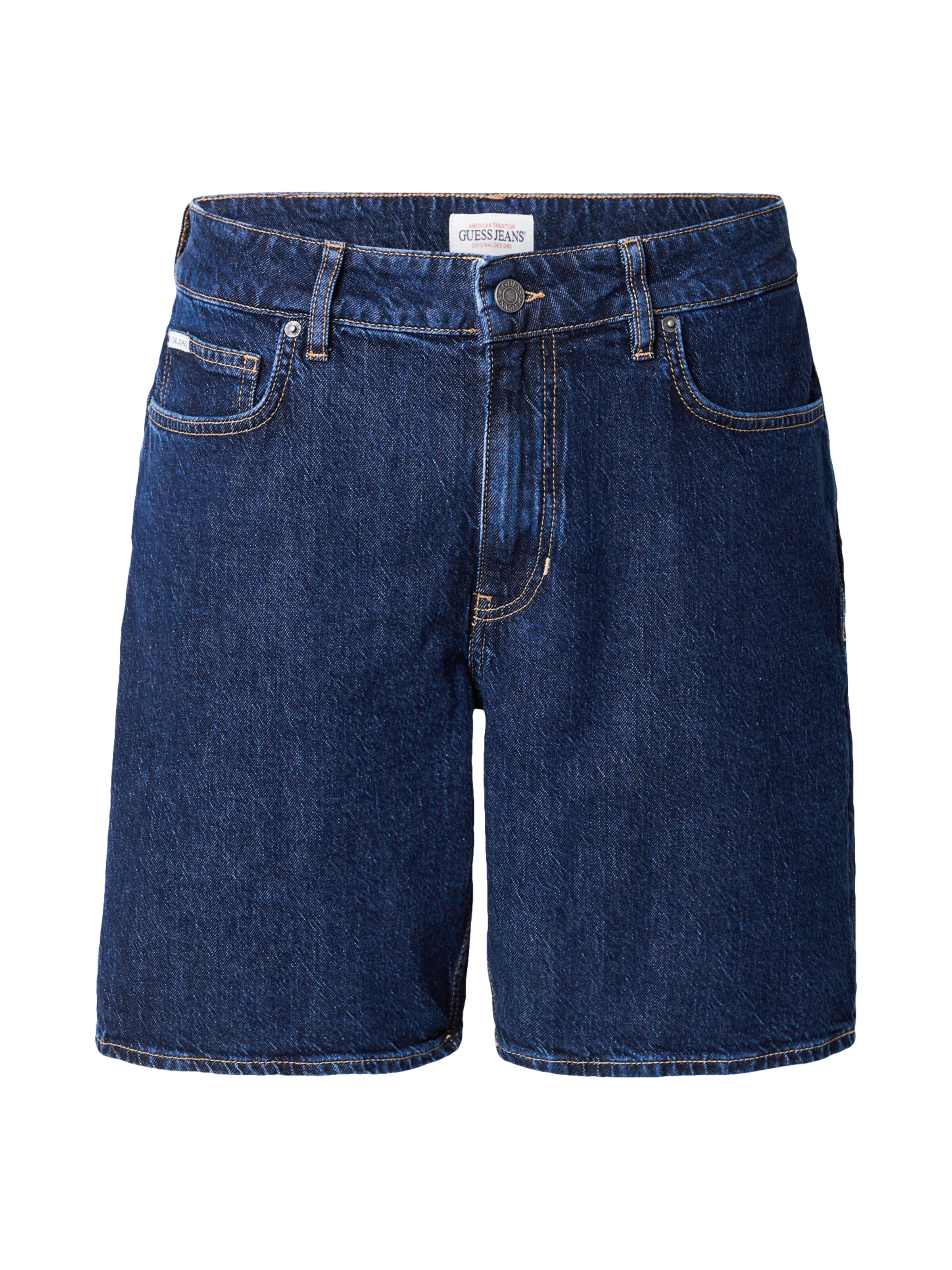 GUESS JEANS Regular Shorts in Blau: Vorderseite