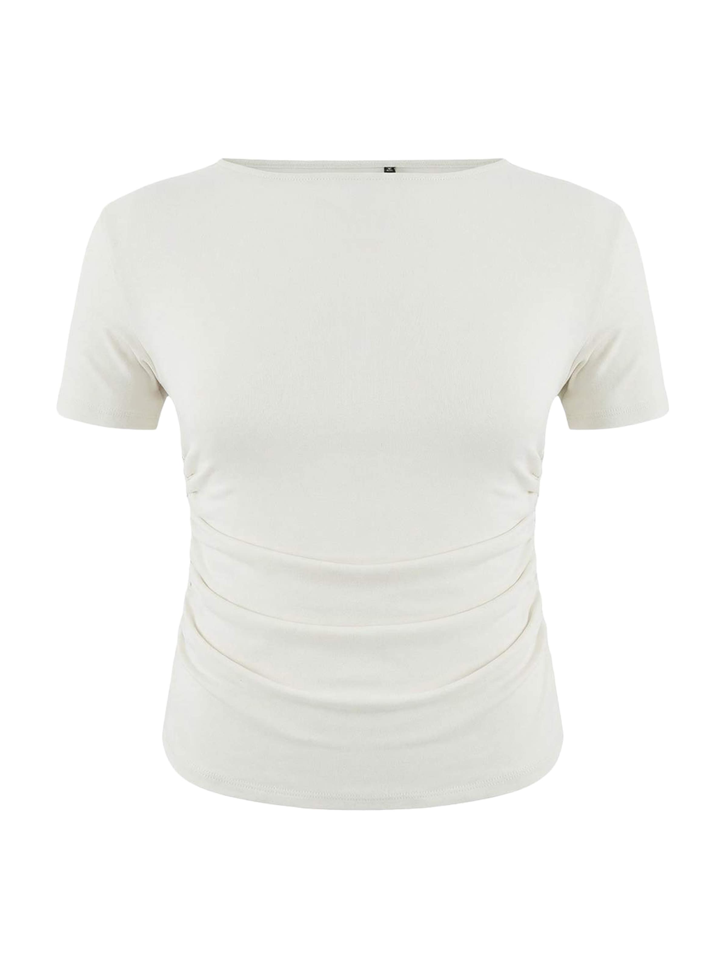 Trendyol Curve - Camiseta en blanco: frente