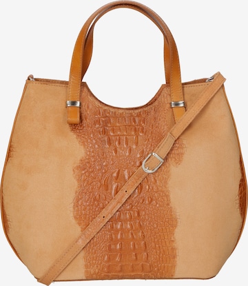 Gave Lux Handtas in Bruin: voorkant