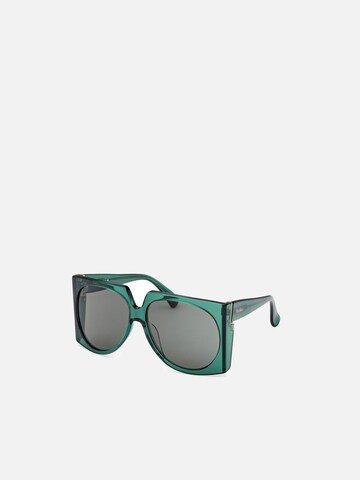 Max Mara - Gafas de sol en verde: frente