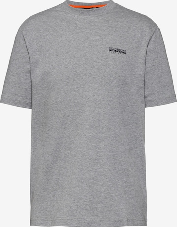 NAPAPIJRI T-Shirt 'S-Guide' in Grau: Vorderseite