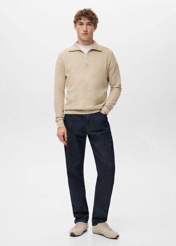 MANGO MAN Pullover 'Tenp' in Beige