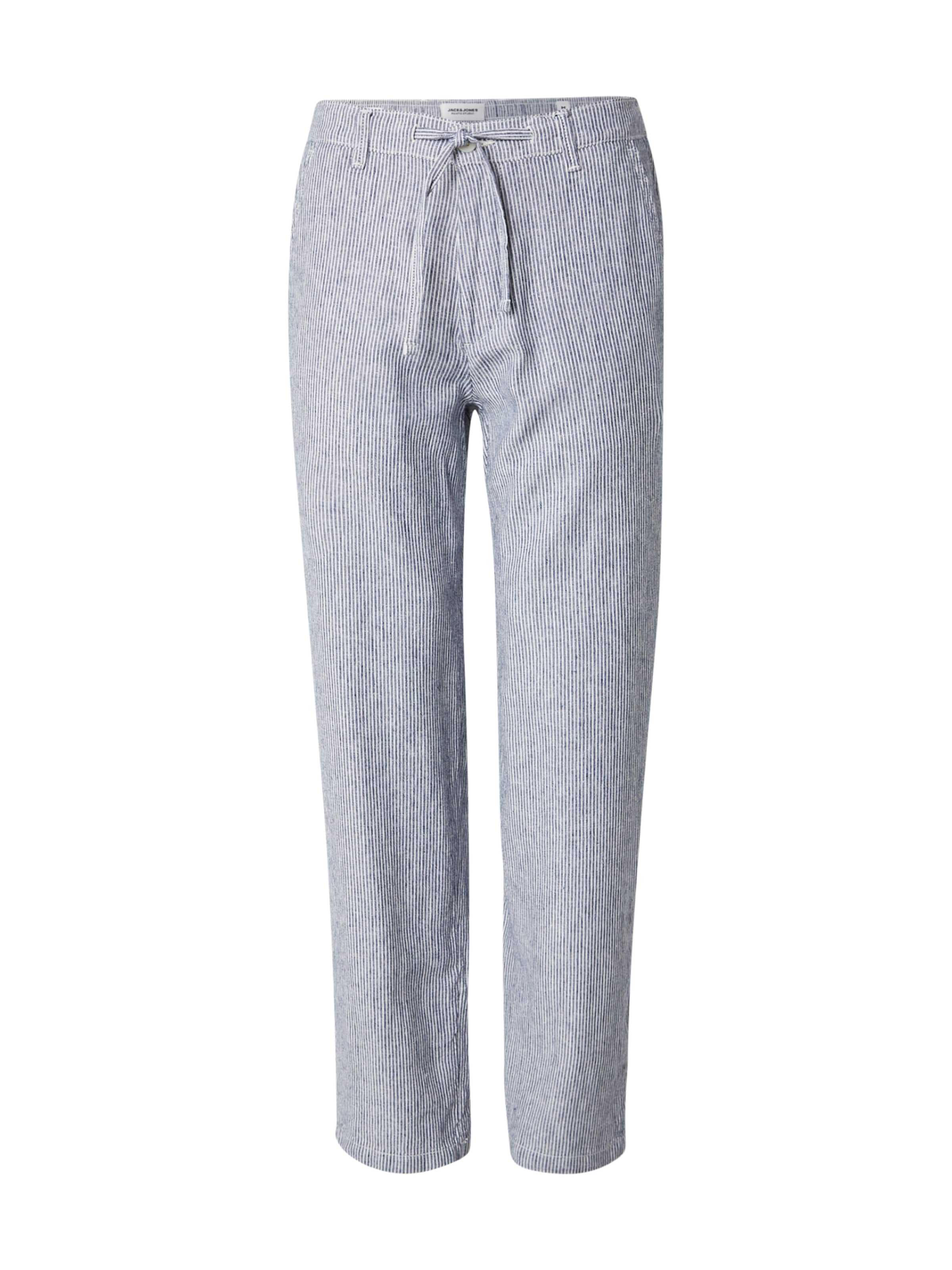 JACK & JONES Lærredsbukser 'JPSTKarl' i blå: forside