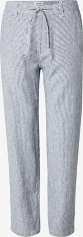 JACK & JONES Chino hlače 'JPSTKarl' | modra barva: sprednja stran