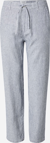 JACK & JONES Свободный крой Брюки-чинос 'JPSTKarl' в Синий: спереди