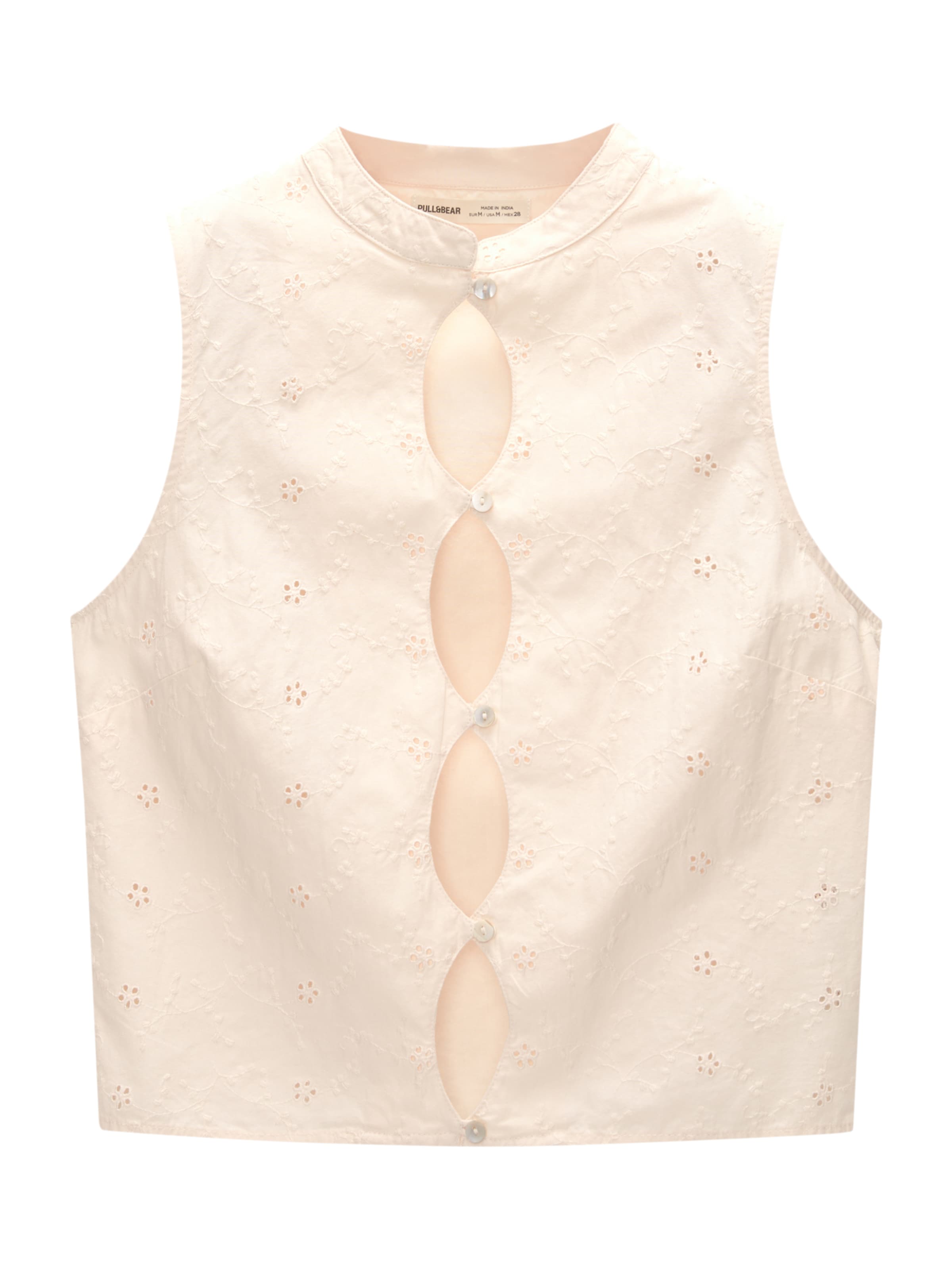 Pull&Bear Bluse in Pink: Vorderseite