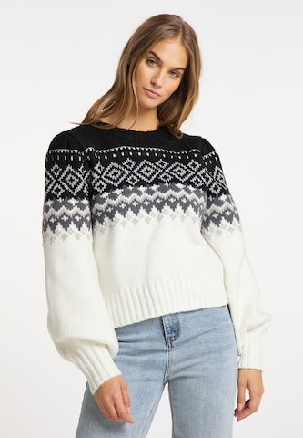 MYMO Sweater in White: front