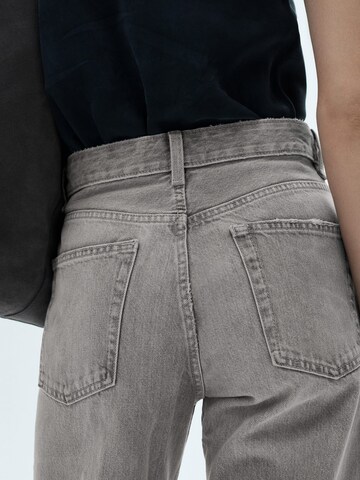 MANGO Loosefit Jeans 'MIAMI' in Grijs